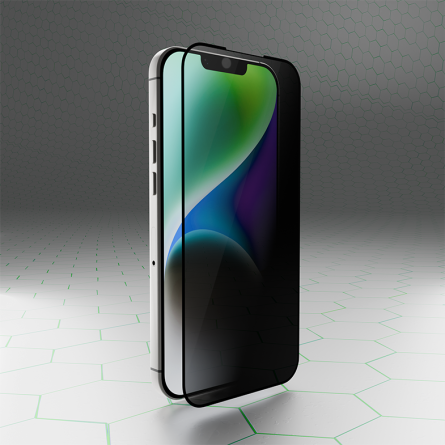 Zaštitno Staklo za ekran za iPhone 13 / 13 Pro / 14 / 16E (3D) - Privacy-AntiSpy 250827