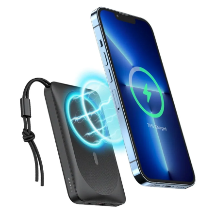 Veger MagSafe Powerbank - 10000 mAh, PD QC3.0 2A 22.5W 265199