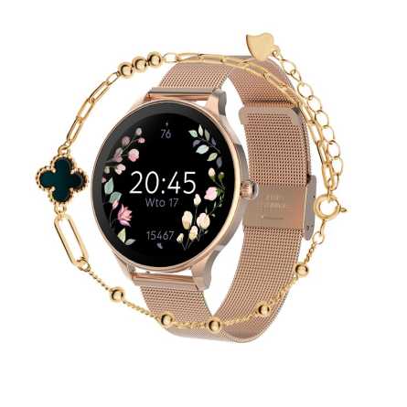 Forever smartwatch Velora SB-306 sa Verona narukvicom - Rose Gold 257000