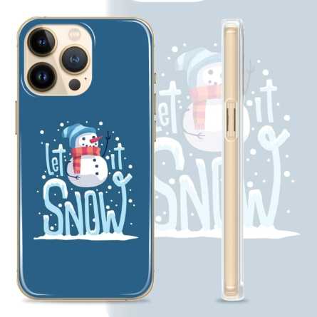 Silikonska Maskica za mobitel - "Let it snow" - winter14 222125