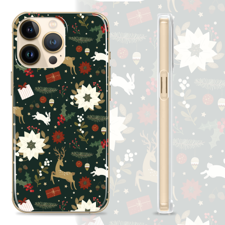 Silikonska Maskica za mobitel - "Christmas Pattern" - winter43 222444