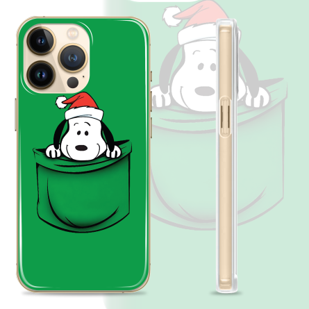 Silikonska Maskica za mobitel - "Snoopy Pocket" - winter49 222474