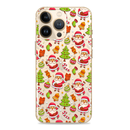 Silikonska maskica za mobitel - "Xmas wrap" - winter49 242491