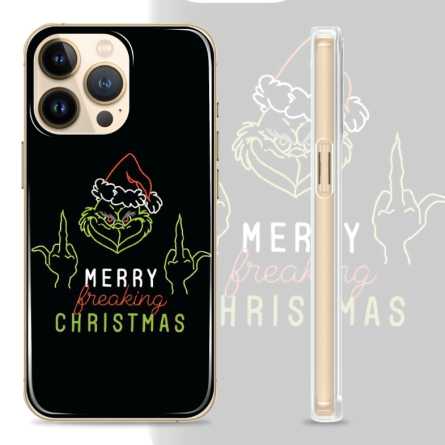 Silikonska Maskica za mobitel -"Merry freaking Christmas" - winter5 222151