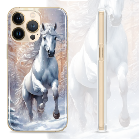 Silikonska Maskica za mobitel - "Majestic Horse" - winter52 222486