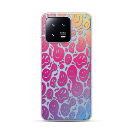 Silikonska Maskica za Xiaomi 13 - Colorful Smiley 265528