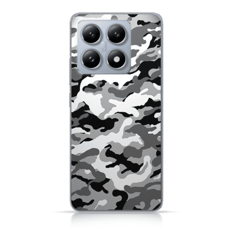 Silikonska Maskica za Xiaomi 14T - Camouflage - siva 244763