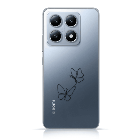Silikonska Maskica za Xiaomi 14T - Leptiri - LA-26 244771