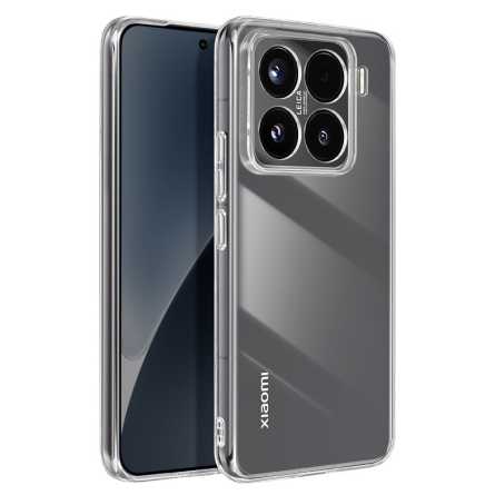 Ultra tanka Prozirna Silikonska maskica za Xiaomi 15 249778