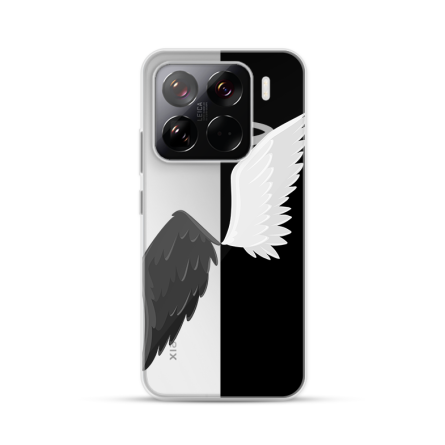 Silikonska Maskica za Xiaomi 15 Pro - Black & White 249964