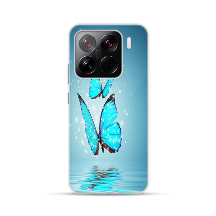 Silikonska Maskica za Xiaomi 15 Pro - Blue Butterfly 249917