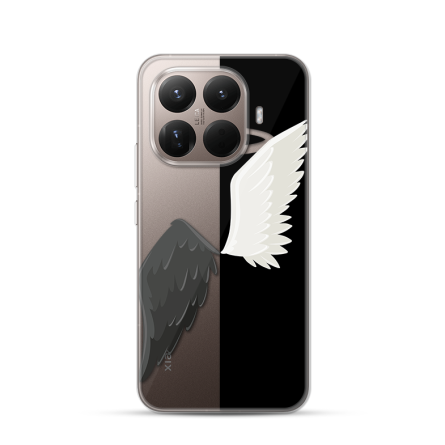 Silikonska Maskica za Xiaomi 15T Pro - Black & White 259840