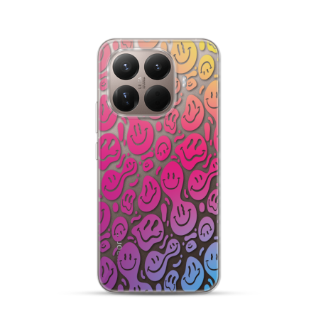 Silikonska Maskica za Xiaomi 15T Pro - Colorful Smiley 259860