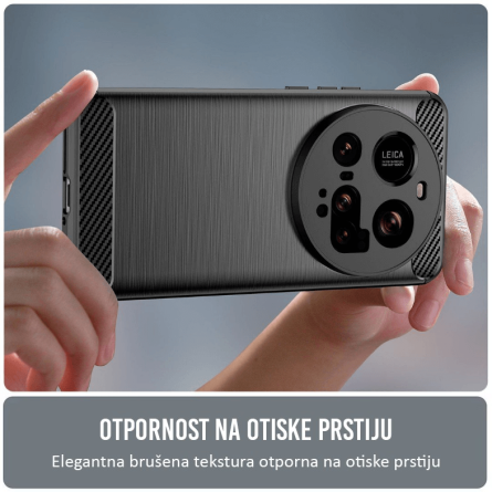 Silikonska Carbon Maskica za Xiaomi 15 Ultra 262568