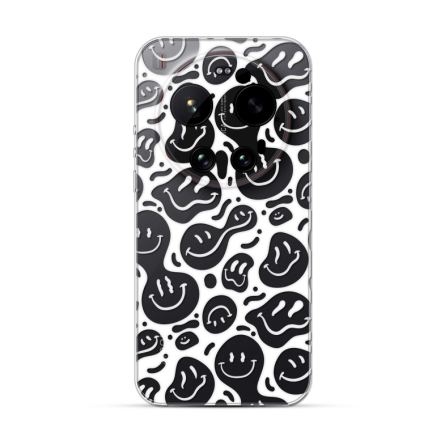 Silikonska Maskica za Xiaomi 17 Ultra - White Smiley 265920