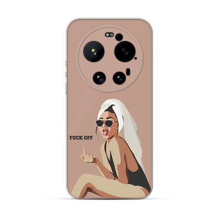 Silikonska Maskica za Xiaomi 17 Ultra - F*** off 265933