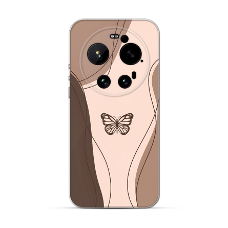 Silikonska Maskica za Xiaomi 17 Ultra - Butterfly Line 265979