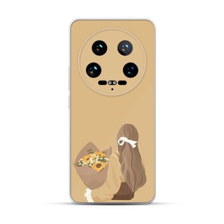 Silikonska Maskica za Xiaomi 14 Ultra - Flower bouquet 262894