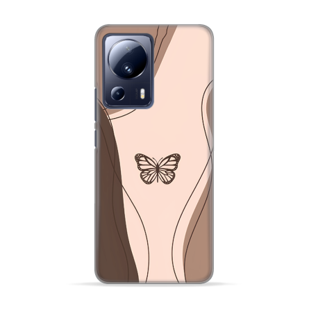 Silikonska Maskica za Xiaomi 13 Lite - Butterfly Line 237183