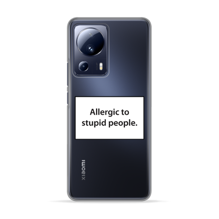 Silikonska Maskica za Xiaomi 13 Lite - Allergic to Stupid People 237203
