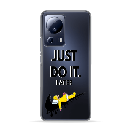 Silikonska Maskica za Xiaomi 13 Lite - Just Do It (Later) 243328