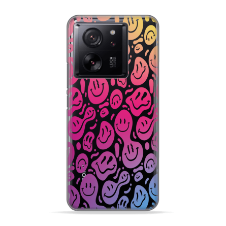 Silikonska Maskica za Xiaomi 13T / 13T Pro - Colorful Smiley 231792