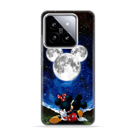 Silikonska Maskica za Xiaomi 14 - Cartoon Moon 230629