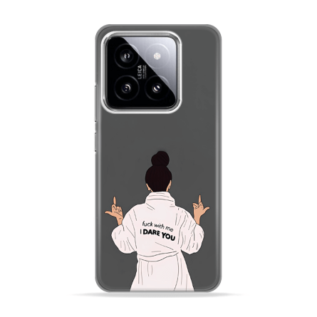Silikonska Maskica za Xiaomi 14 - I Dare You 230623