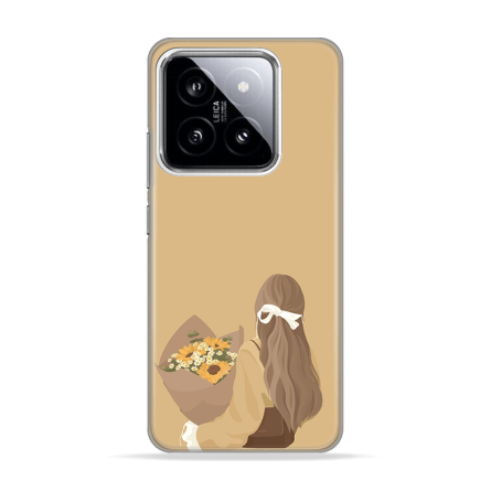Silikonska Maskica za Xiaomi 14 Pro - Flower bouquet 246743