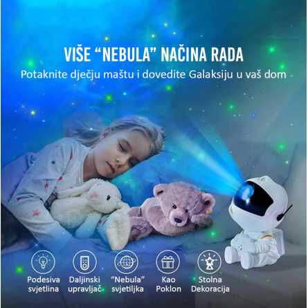 XO LED projektor Stars Astronaut 243831