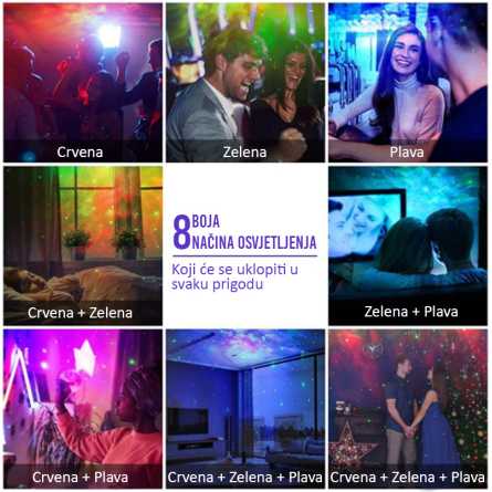 XO LED projektor Stars Astronaut 243833