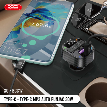XO FM Bluetooth Transmitter za Auto - 30W 257281