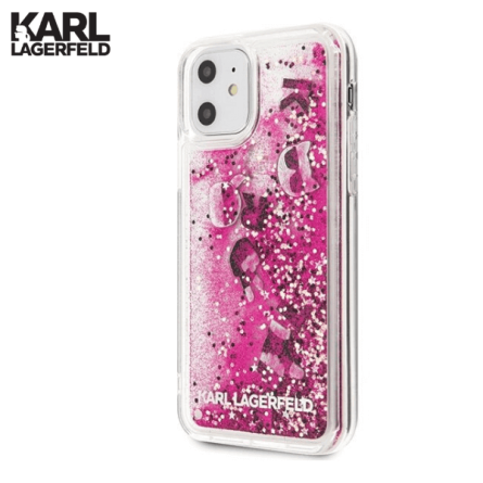 Karl Lagerfeld Glitter Fun za iPhone 11 – Roza 43764