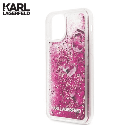 Karl Lagerfeld Glitter Fun za iPhone 11 – Roza 43765
