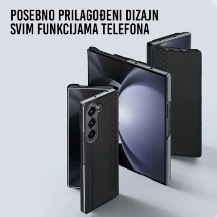 Dux Ducis Bril maskica za Samsung Galaxy Z Fold6 - Crna 262555