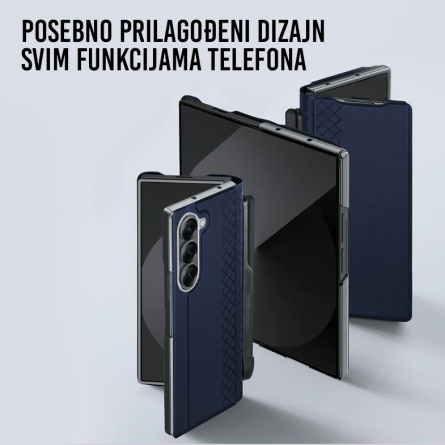 Dux Ducis Bril Pen Holder maskica za Samsung Galaxy Z Fold7 - Plava 262559