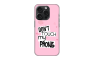 Silikonska Maskica za iPhone 16 Pro - Don't Touch My Phone - 2 242153