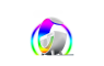3u1 - Rainbow Light - Bluetooth zvučnik - bežični punjač- 10W 253997