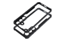 Defender prozirna maskica s crnim rubom za Samsung Galaxy A14 / A14 (5G) 251889