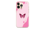 Silikonska maskica za mobitel - Pink Butterfly - babe11 240374