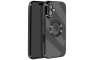 Kromirana prozirna maskica za iPhone 17 - Crna 254455