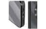 Kromirana prozirna maskica za iPhone 17 - Crna 254458