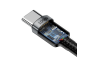 Baseus Type-C na Type-C data kabel PD QC 100W 5A 2M - Sivi 251497