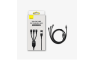 Baseus 3u1 USB kabel + Type C - Type-C + Lightning + MicroUSB - 120cm - 100W - 3.5 A 242929