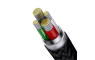 Baseus 3u1 USB data kabel - Type-C + Lightning + MicroUSB - 120cm - 3.5A - Crni 242943