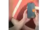 Canvas preklopna maskica za Samsung Galaxy A55 - Plava 245319