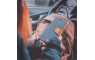 Canvas preklopna maskica za Samsung Galaxy A55 - Plava 245320