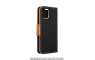 Canvas preklopna maskica za Samsung Galaxy A55 - Crna 245307