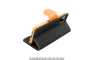 Canvas preklopna maskica za Samsung Galaxy A55 - Crna 245309