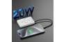Dudao K14S bežični Powerbank - 5000 mAh, 20W - bijeli 251430